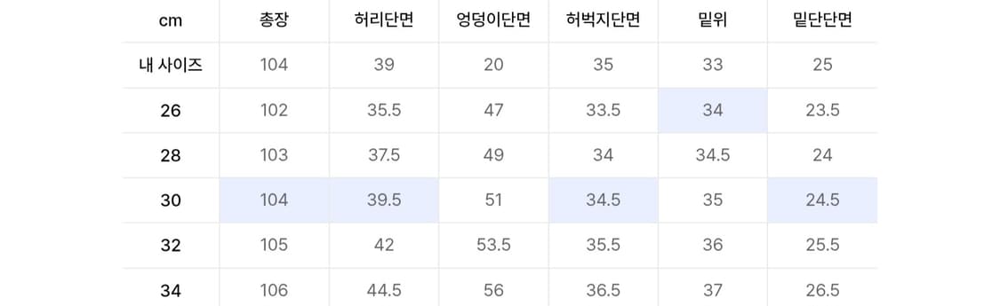 데케트 와이드 생지 데님 판매 상품이미지2