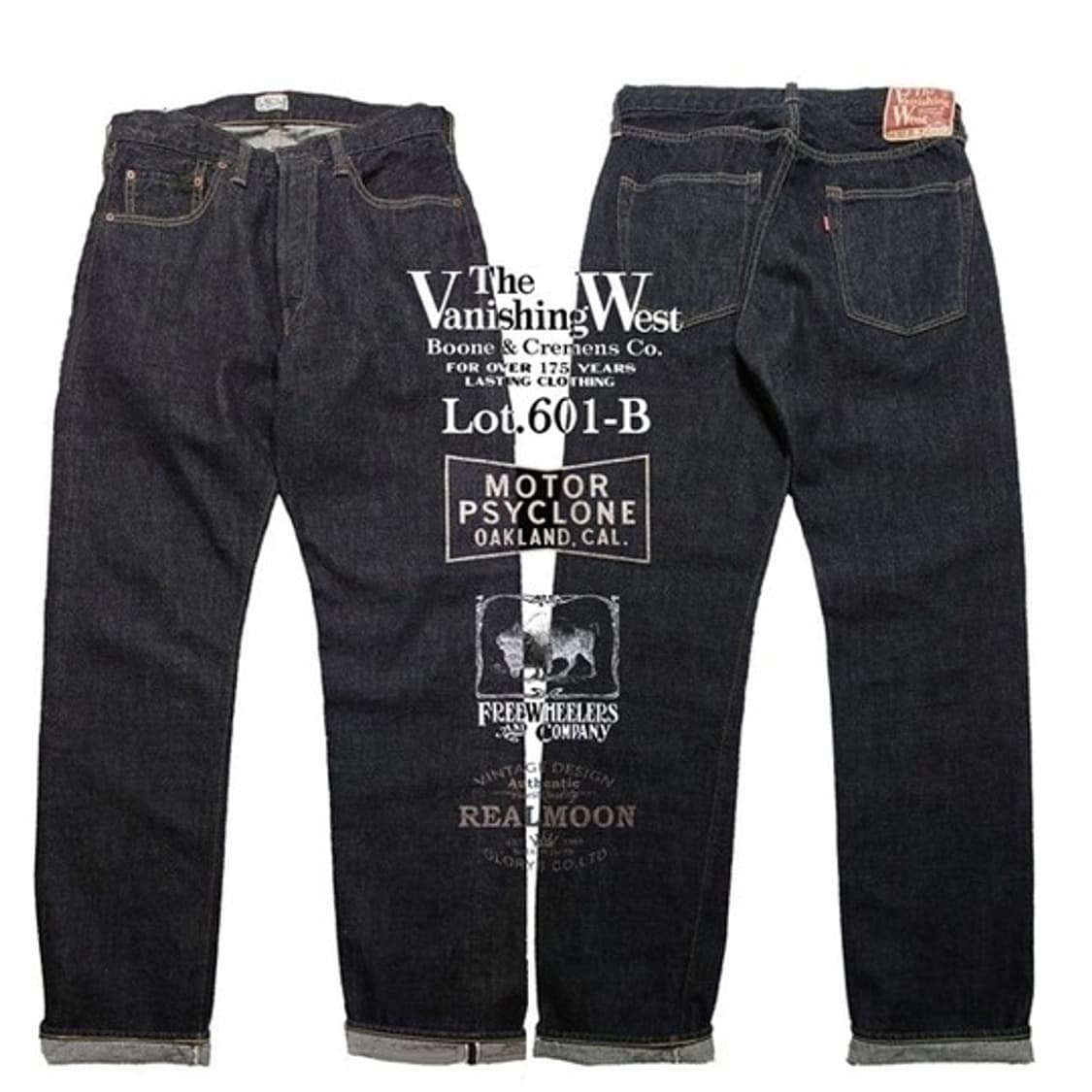 [33]프리휠러스 Lot.601B 14oz 5P 원워시 데님팬츠 상품이미지3