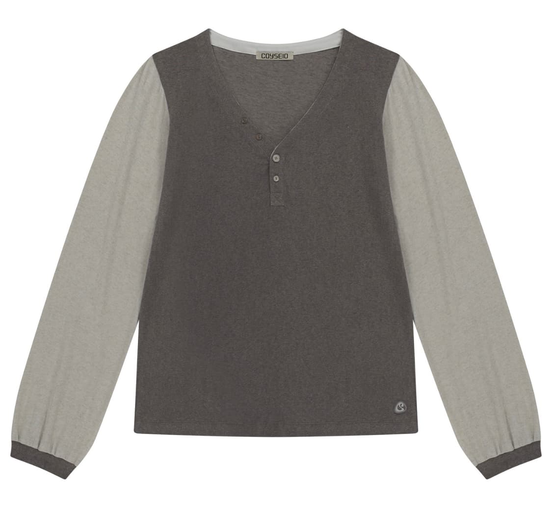 코이세이오 슬리브리스 SNUG BUTTON LONGSLEEVES  상품이미지1
