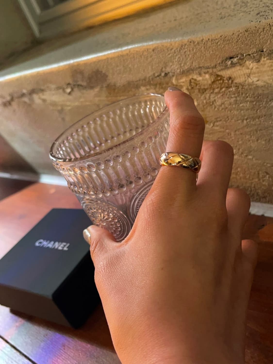 샤넬 정품 업사이클링 코코크러쉬 스몰 반지 상품이미지7