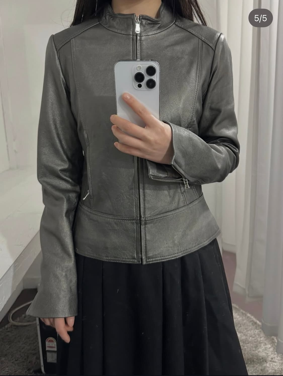 northbeach lambskin learher jacket 상품이미지4