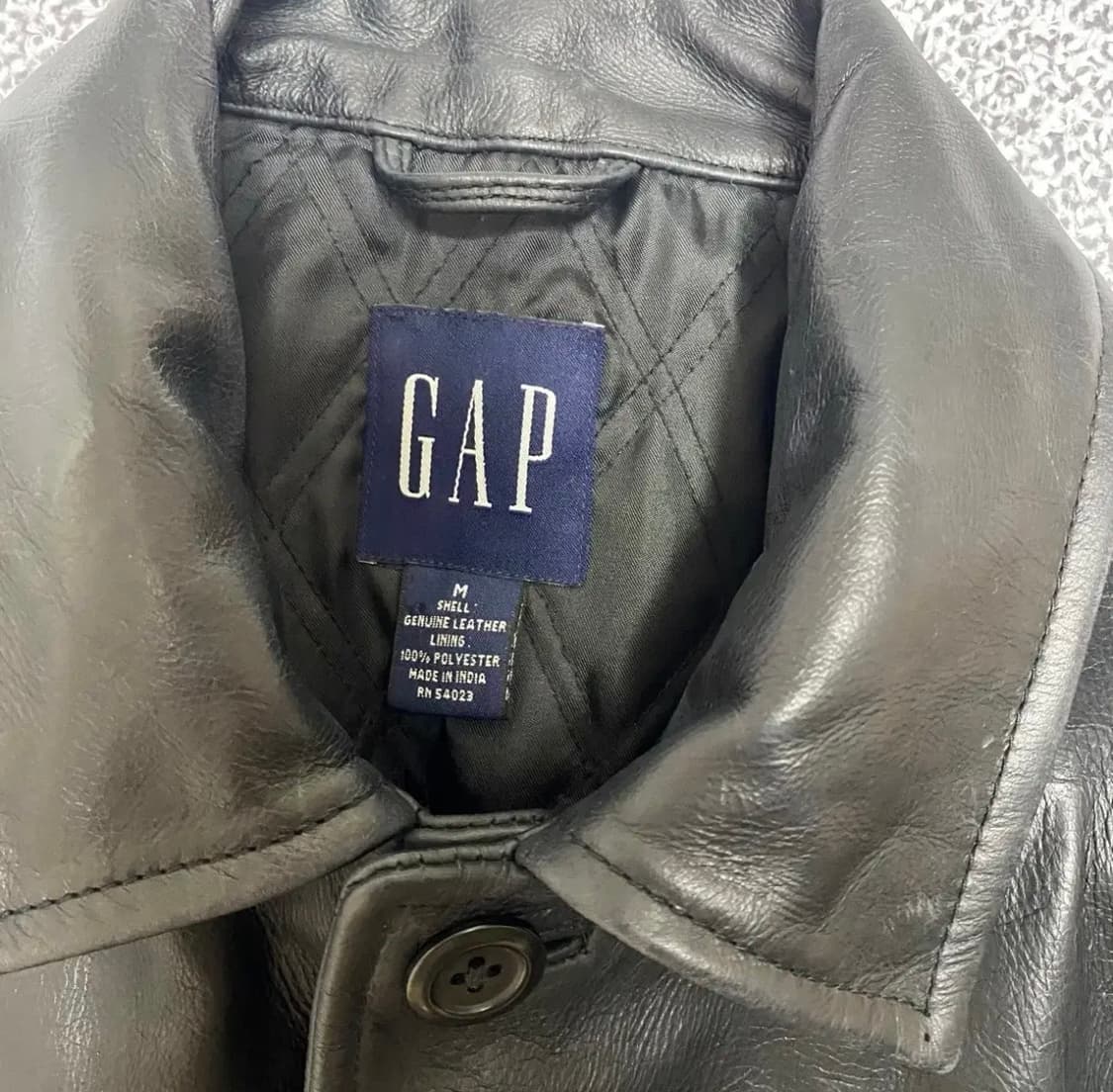 올드갭 레더카코트 상품이미지2