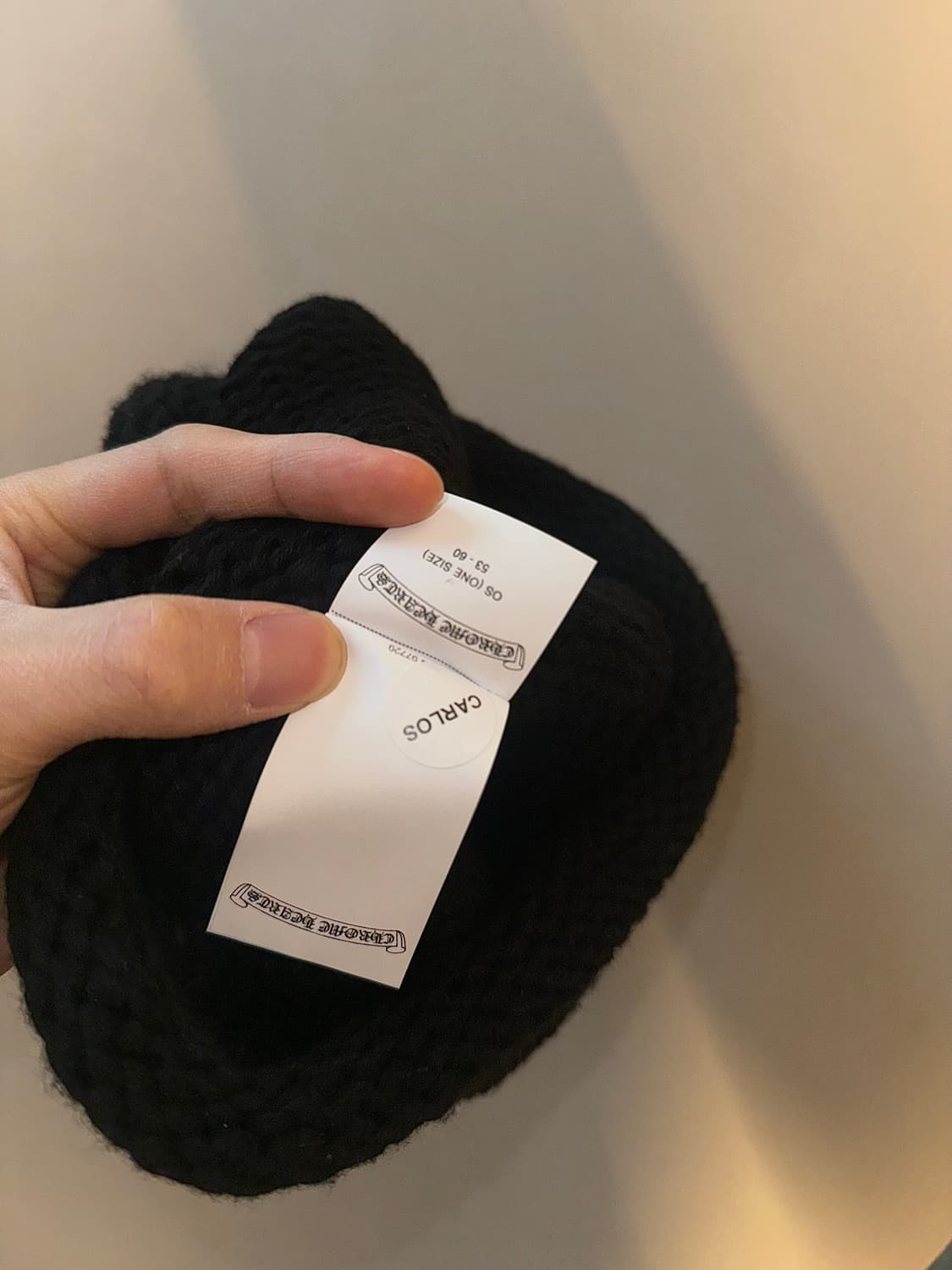 크롬하츠 플레어참 캐시미어 비니 상품이미지4