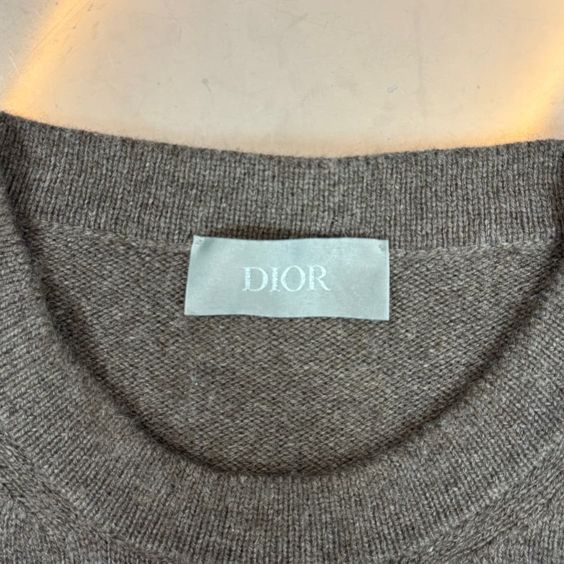 [리오브] 디올 꾸뛰르 자수 로고 캐시미어 니트 상품이미지4