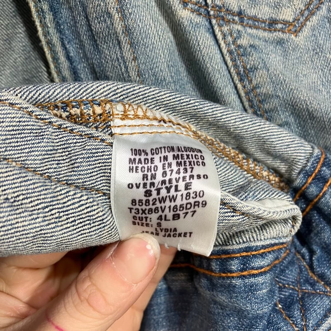 폴로진스 워싱 데님자켓 상품이미지9