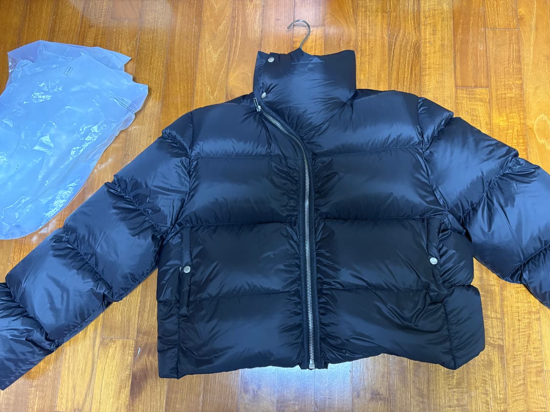 [46] 릭오웬스 25fw  터틀넥 퀼티드 다운 재킷 상품이미지4