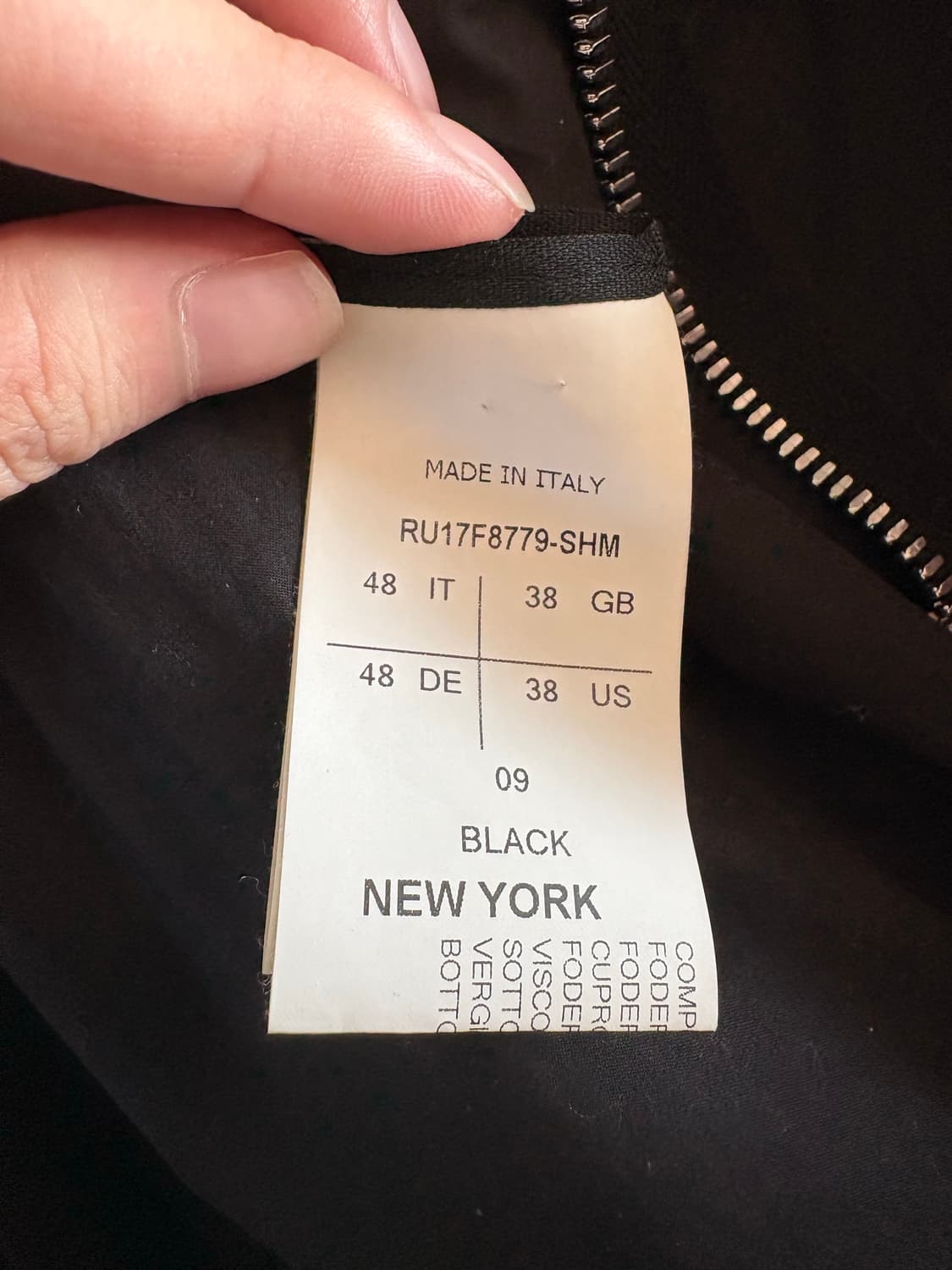 릭오웬스 블랙 코트 상품이미지6