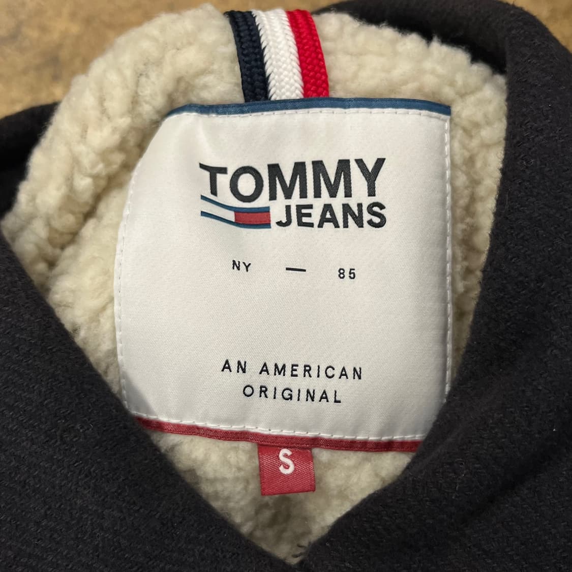 [정품/S] 타미힐피거 블랙 셔츠 자켓 b14 상품이미지5