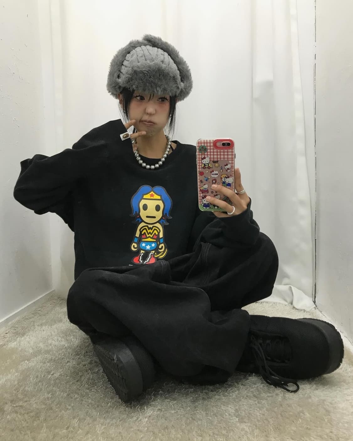 Bape X DC Wonder Woman Collaboration mtm 상품이미지1