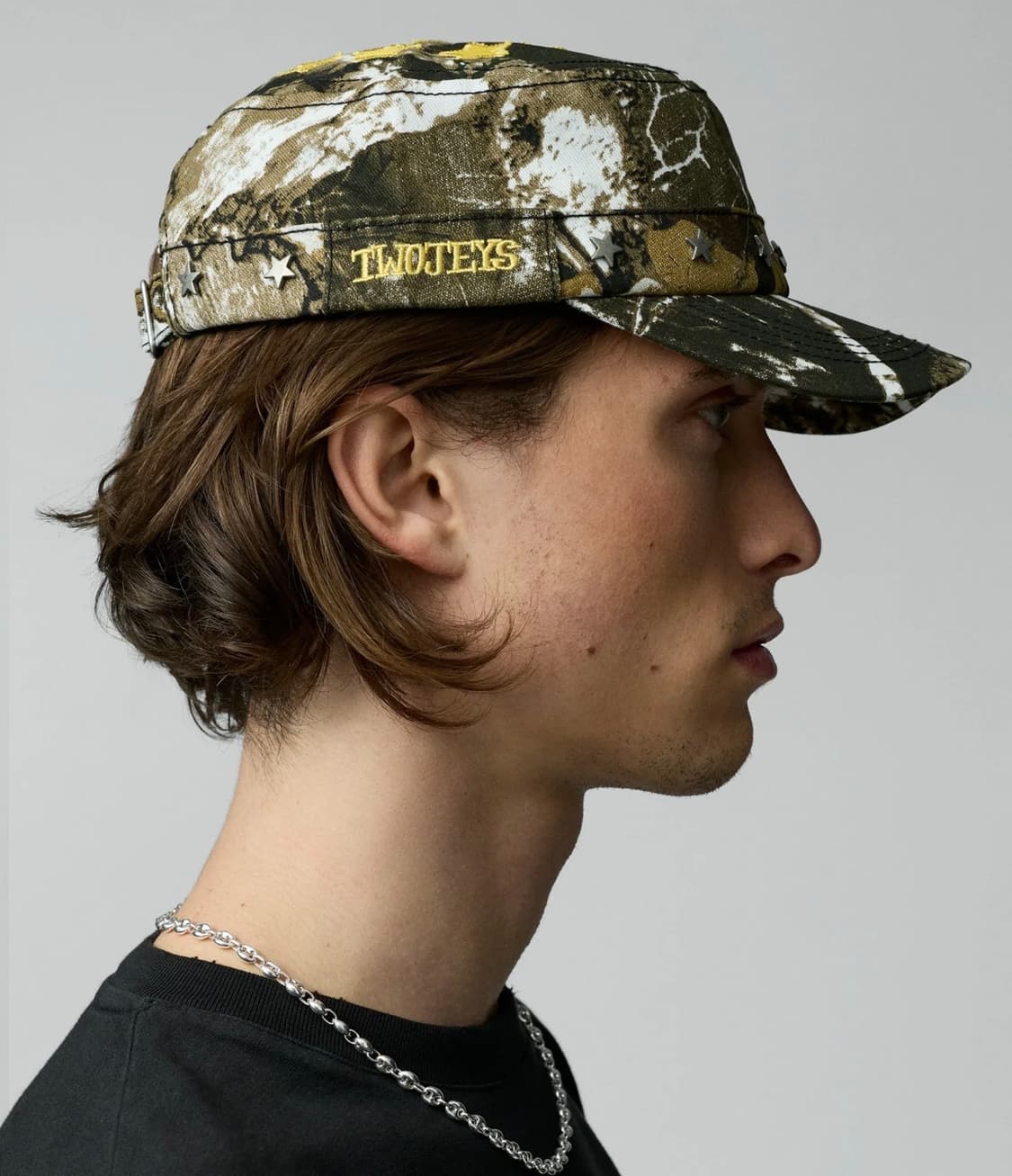 twojeys 투제이스 스터드 카모 캡 리얼트리 상품이미지4