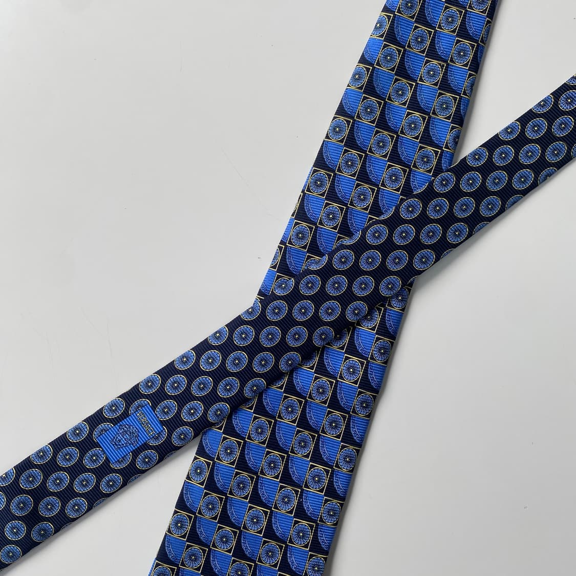 Versace 베르사체 정품 명품 모노그램 넥타이 상품이미지4