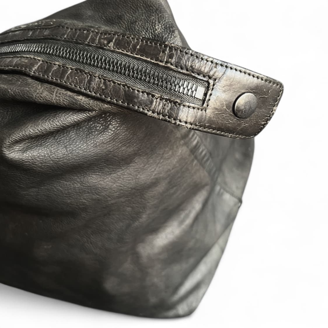 보테가베네타 인트레치아토 가죽 보스톤백 상품이미지5