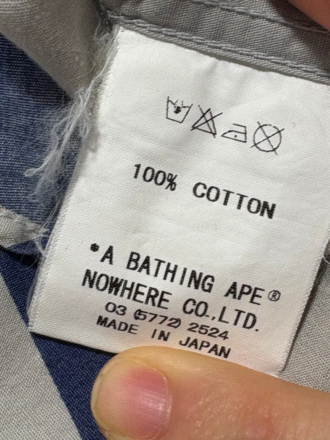 베이프 스타 긴팔 셔츠 (니고 시절 아카이브) _ 급처 상품이미지6