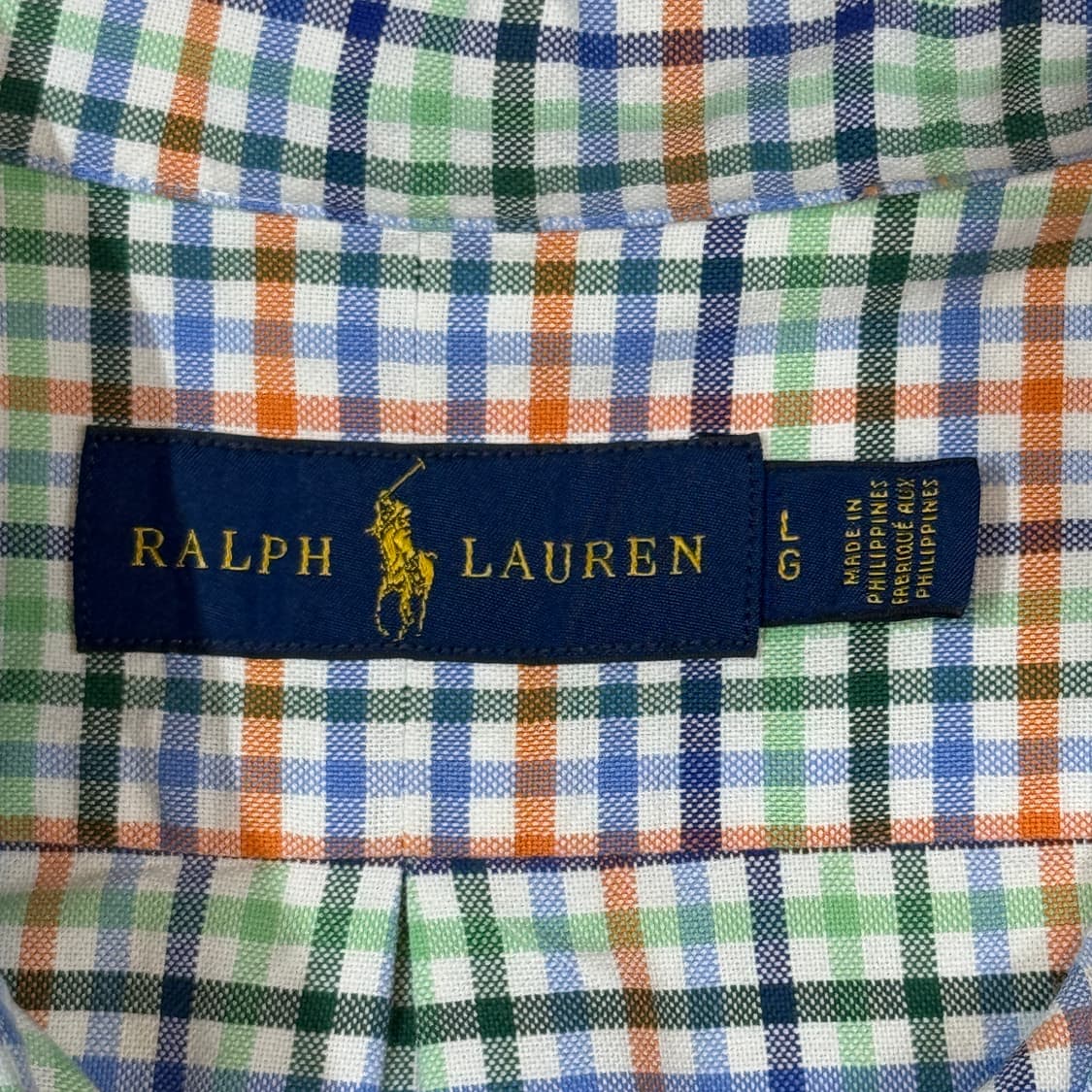 L) 폴로 랄프로렌 멀티 컬러 깅엄 체크 옥스포드 셔츠 상품이미지6