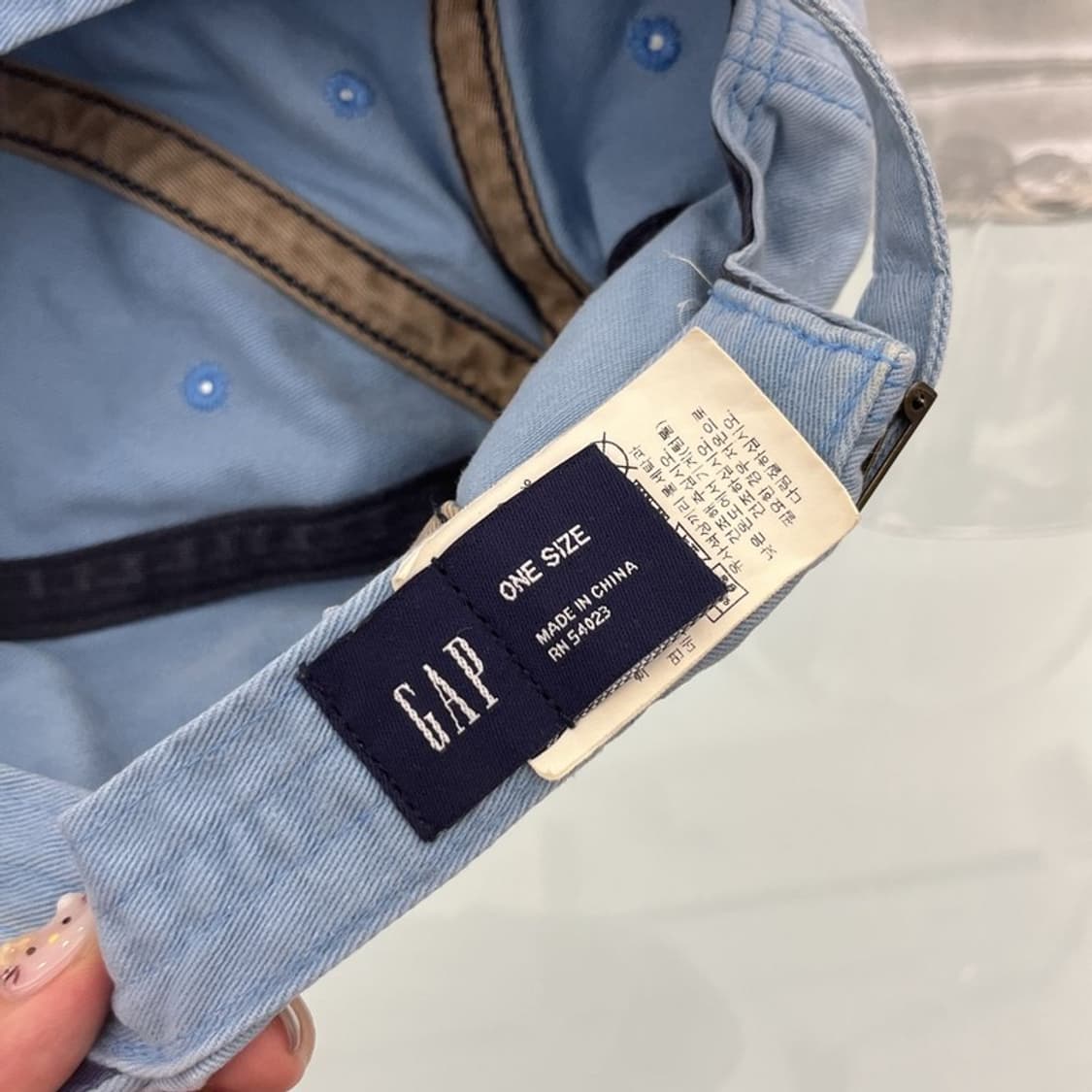갭 GAP 빈티지 Y2K 볼캡 C05939 상품이미지3