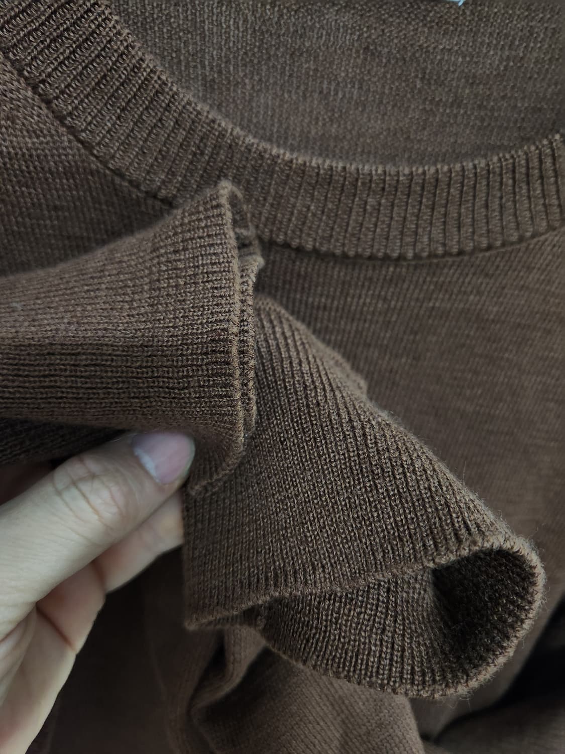 피그벨 phigvel 울린넨 니트L 상품이미지3