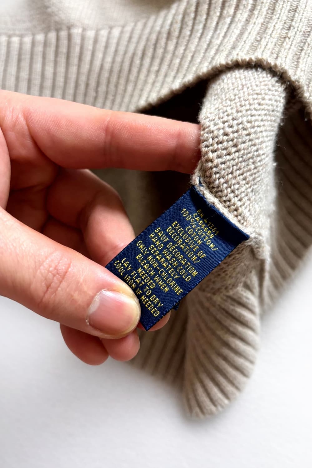 폴로 랄프로렌 풀오버 코튼 스웨터 XL(105) 상품이미지5