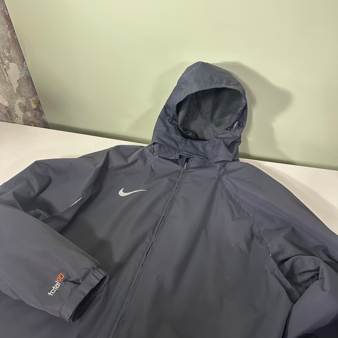 XL 나이키 진그레이 CLIMA-FIT 토탈90 풋볼 바람막이자켓 상품이미지1