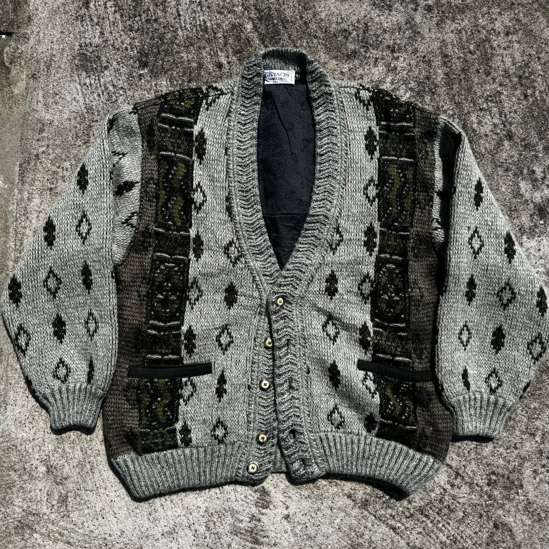 [XL] 80s Givenchy 지방시 젠틀맨 가디건 상품이미지1