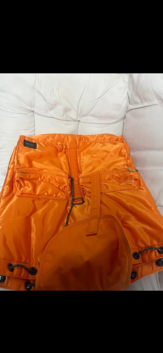 요시다포터 탱커 80주년 한정판 럭색 백팩 오렌지 주황 상품이미지3