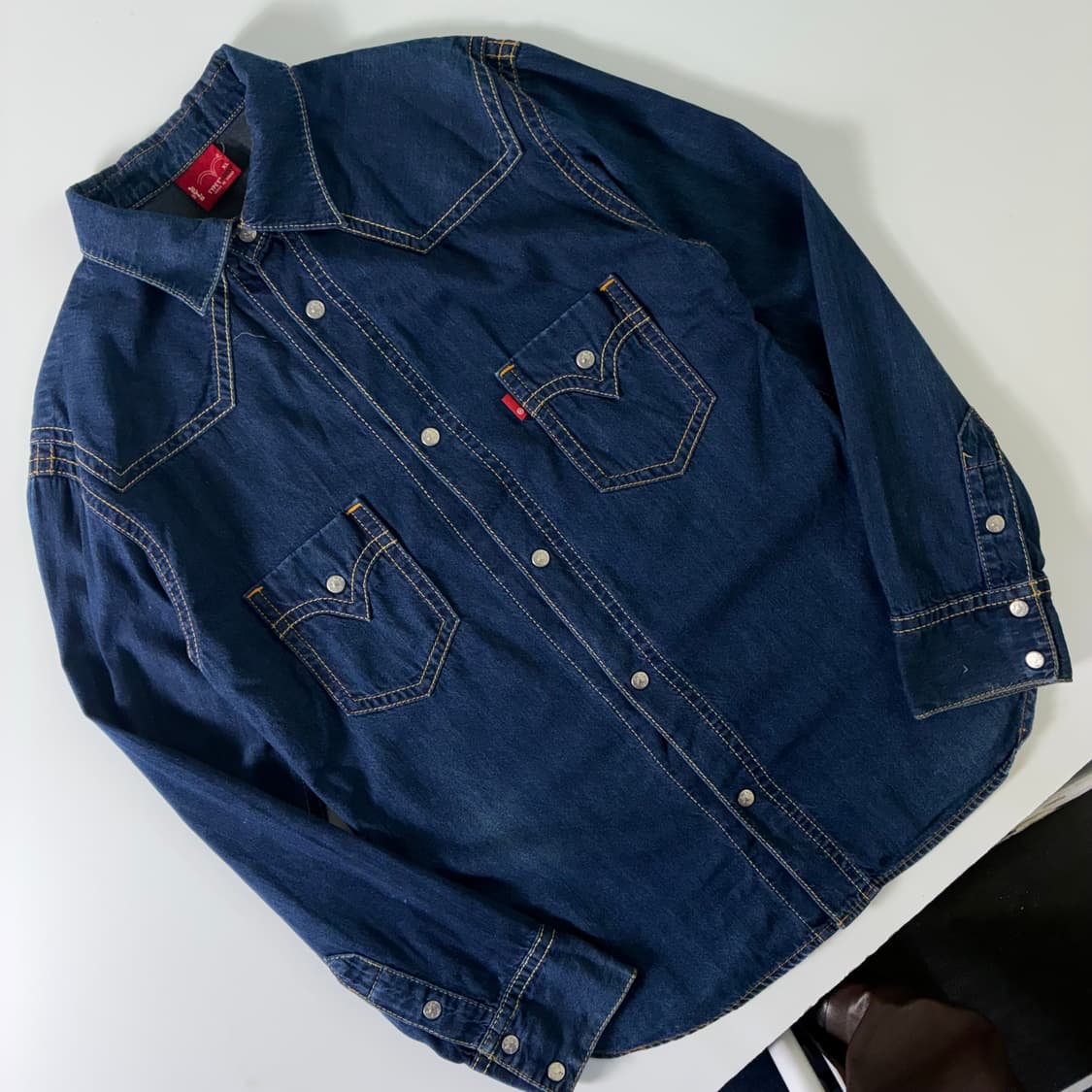 Levi's  리바이스 타입원 웨스턴 데님셔츠  상품이미지2