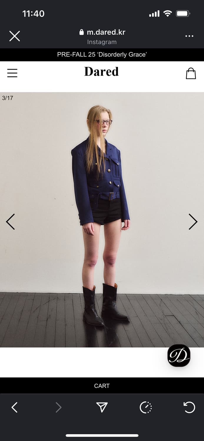 Dared belted jacket 상품이미지3