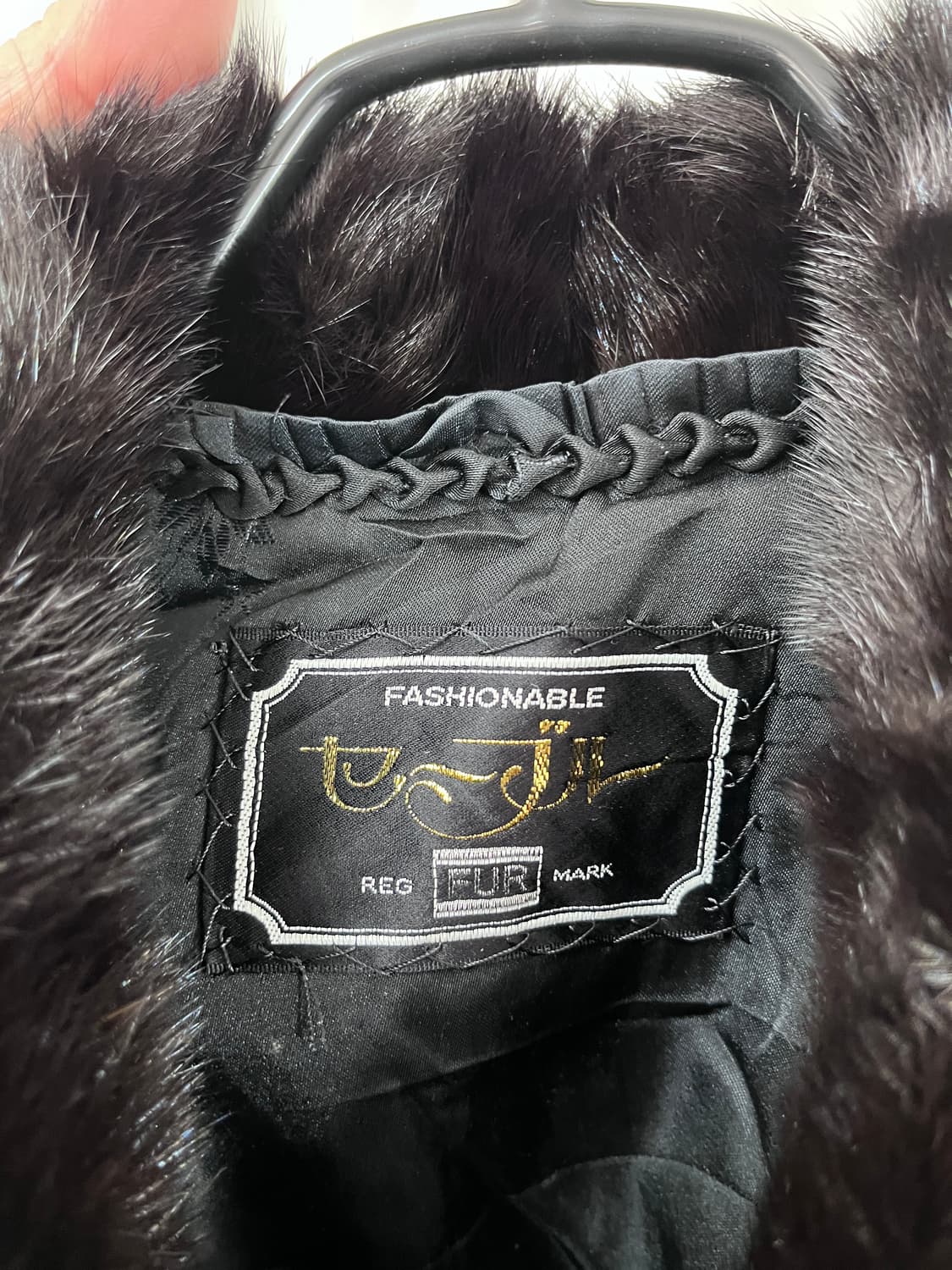 Real mink fur coat 상품이미지3