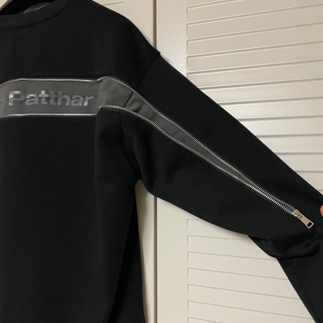 칼라파타르 지퍼 맨투맨 상품이미지5