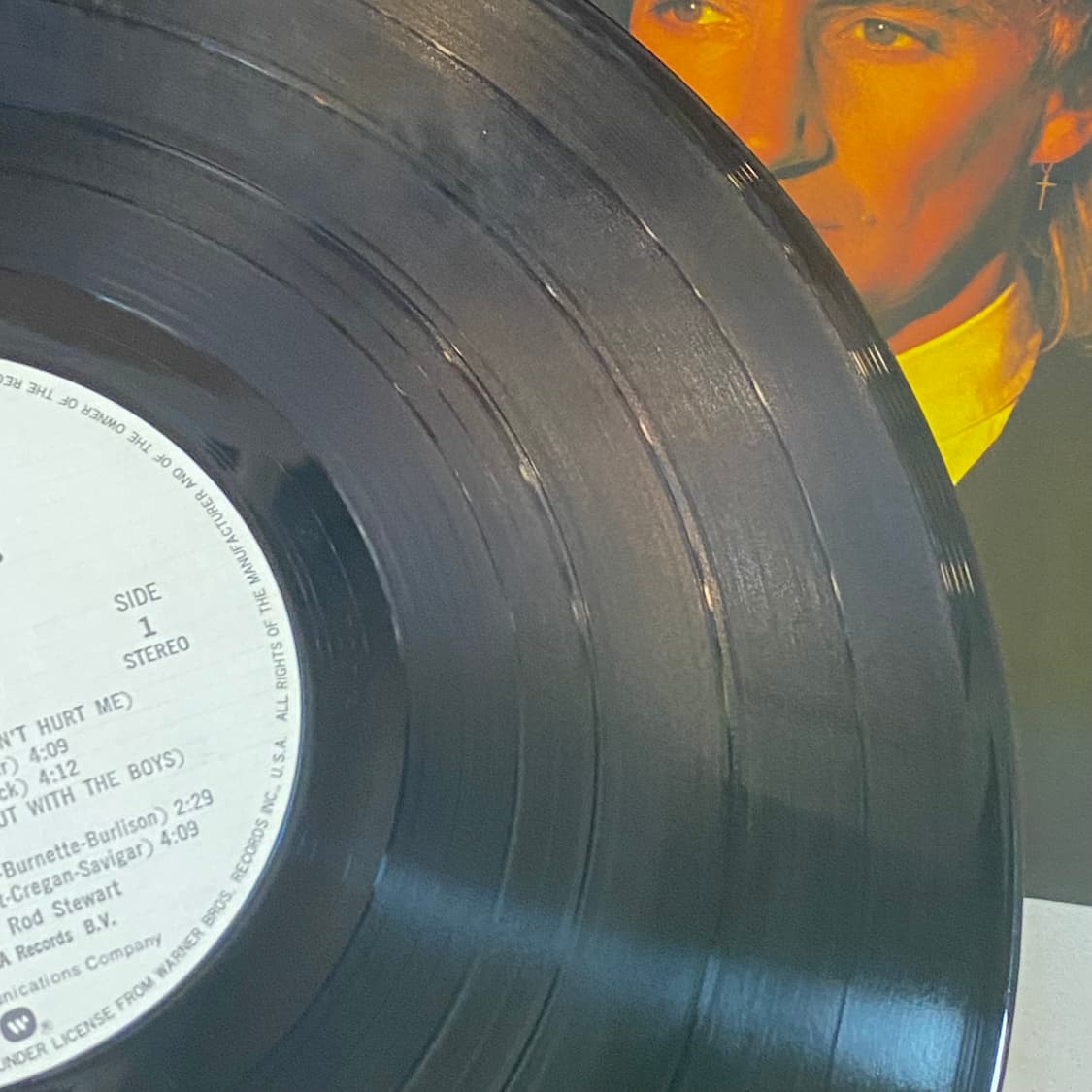 (LP-초민트시리즈) Rod Stewart - Tonight I'm Yo 상품이미지6