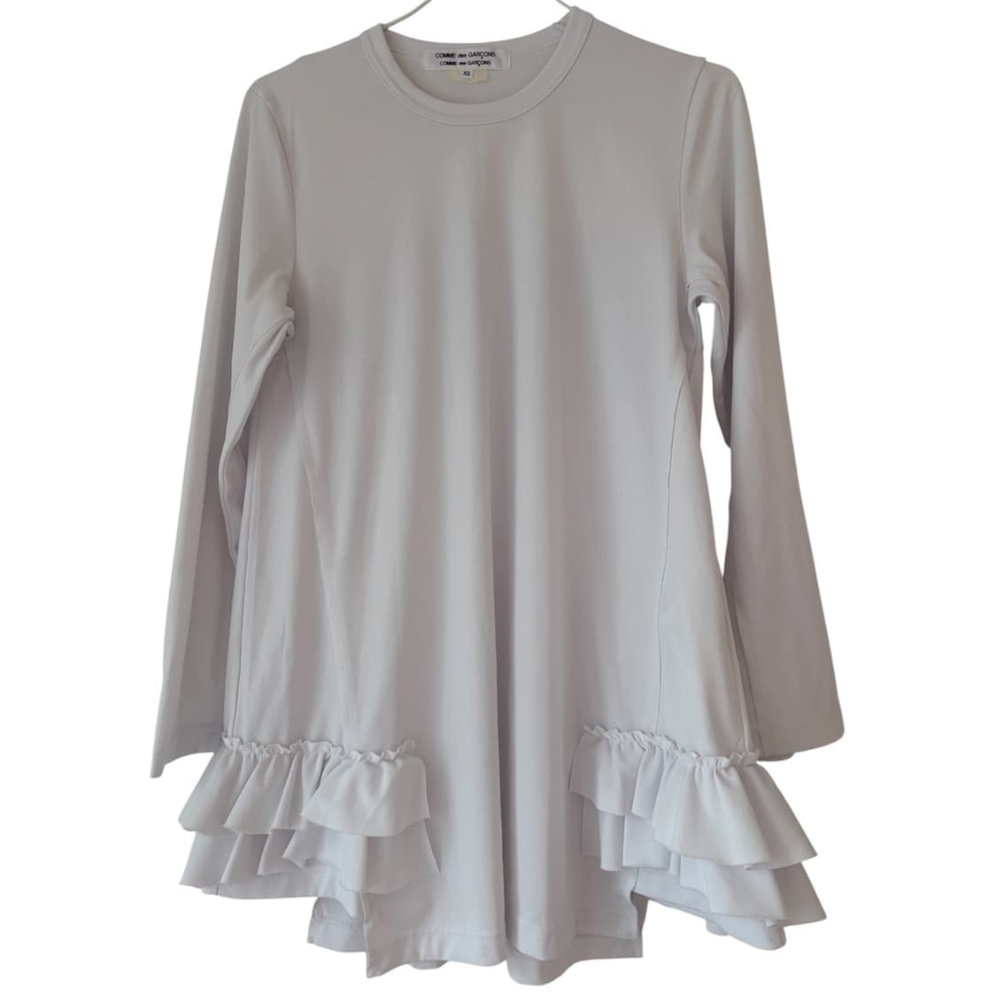 comme des garcons 프릴 긴팔티 상품이미지1