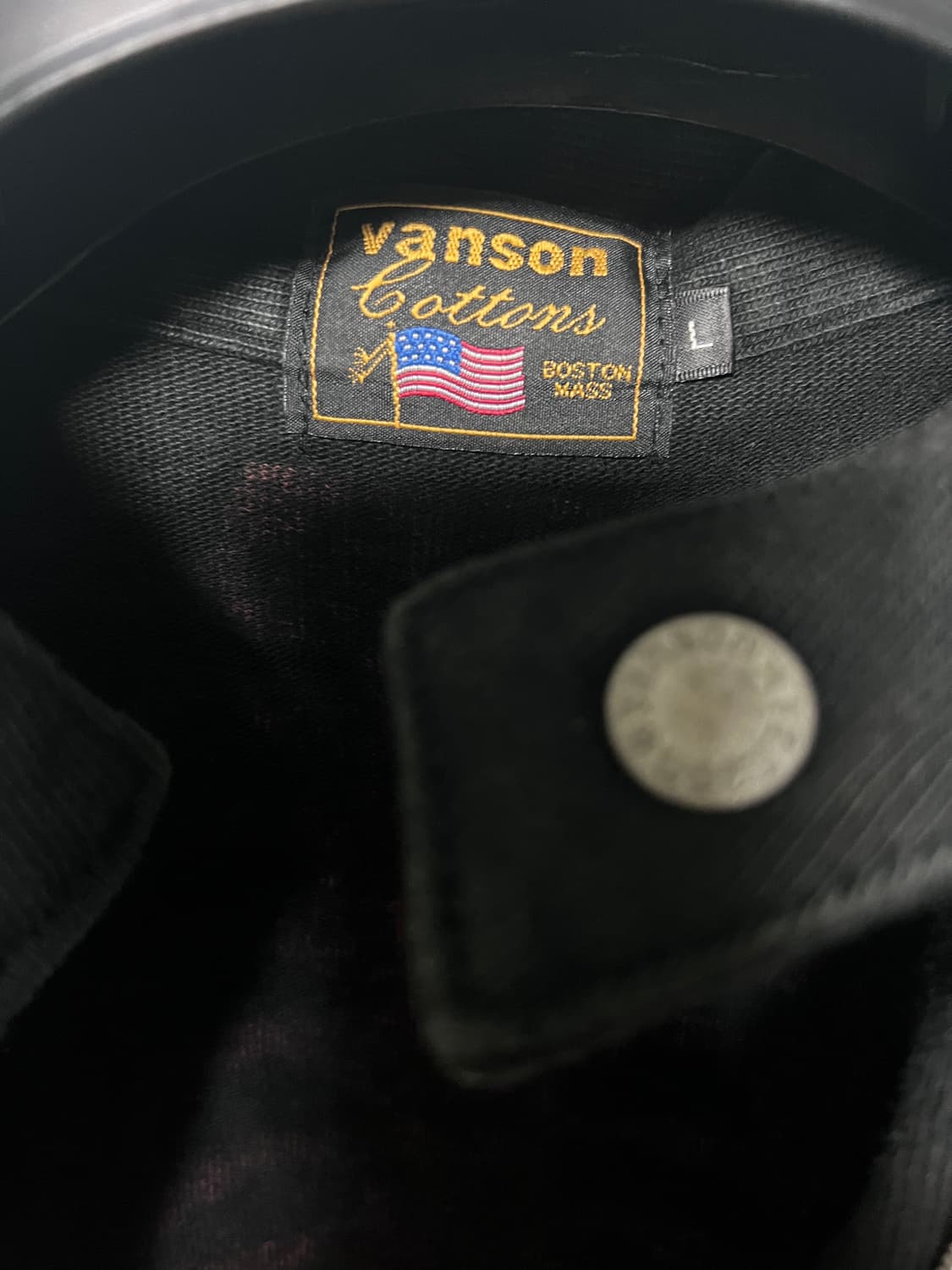 Vanson 벤슨 본 스켈레톤 라이더 코튼 자켓 상품이미지4