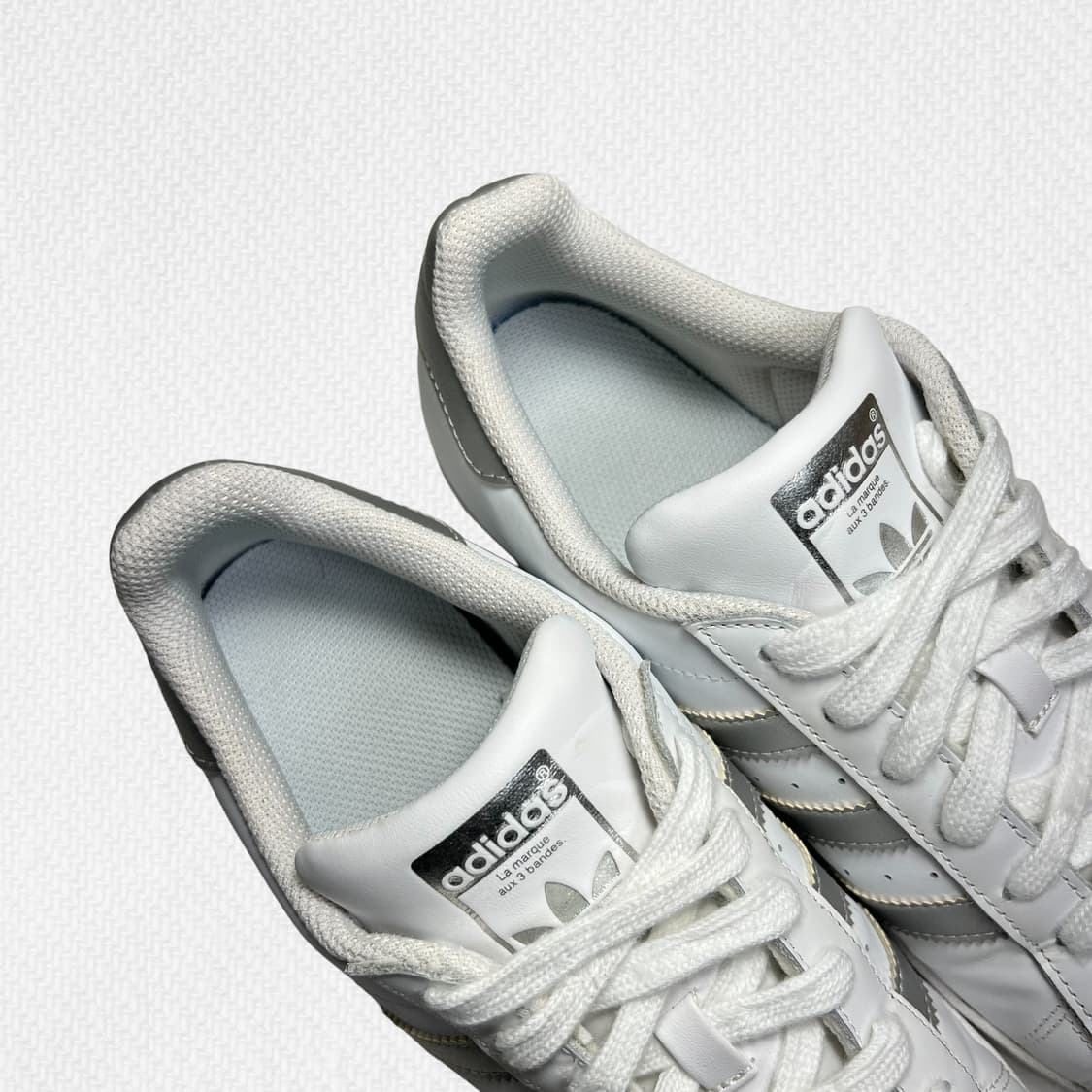 265 아디다스 슈퍼스타 화이트 실버 상품이미지8