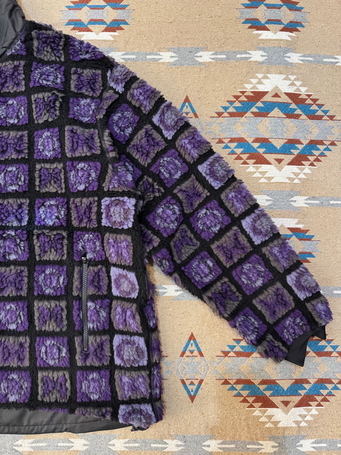 [M][100] 니들스 퍼 자켓 빠삐옹 플레이드 25FW 상품이미지5