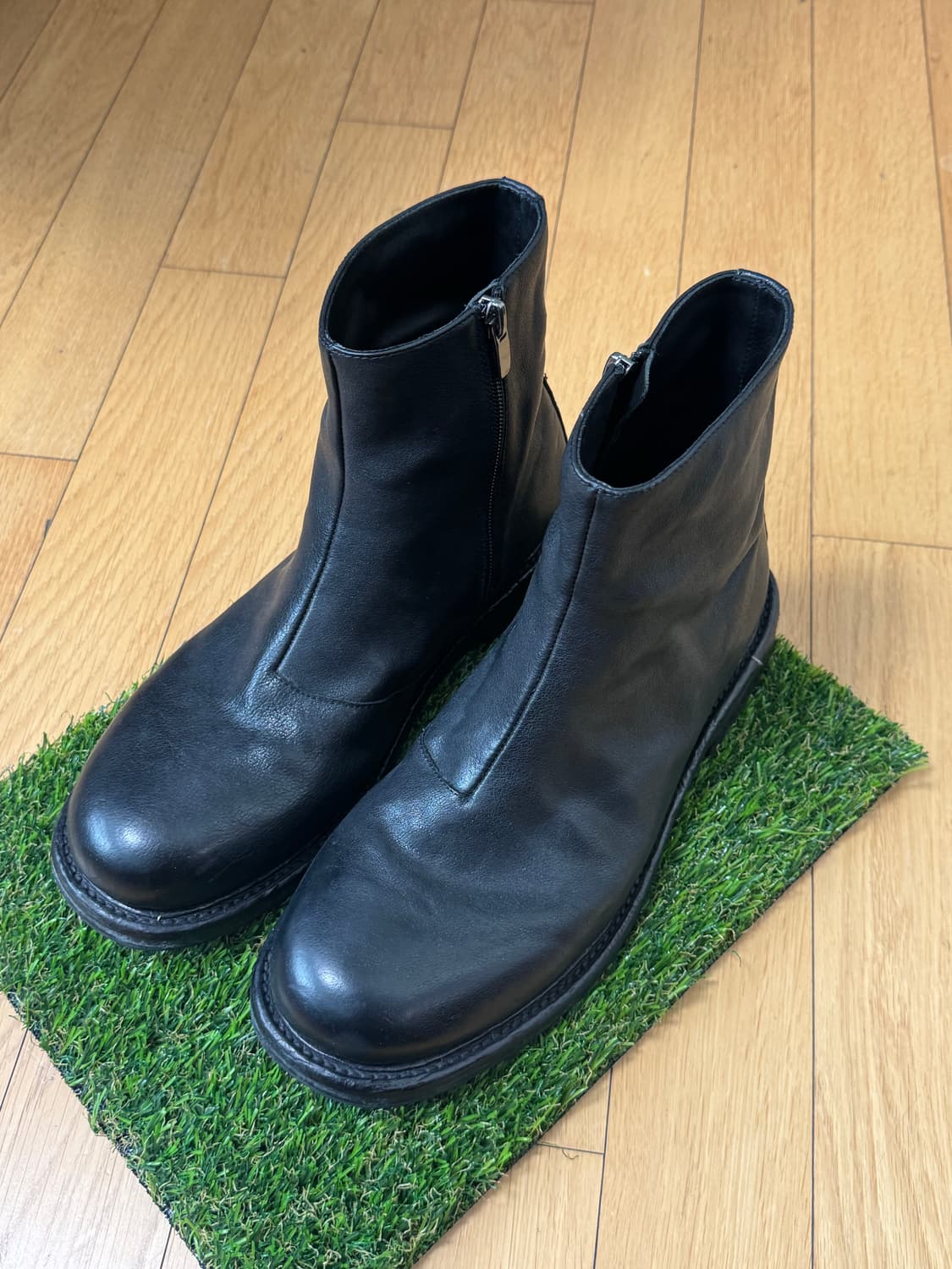 로스트가든 유니폼 워시드 부츠 블랙 (250) 상품이미지1