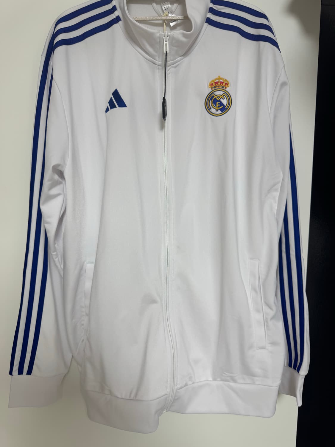 아디다스 레알 마드리드 DNA 트랙탑 화이트 상품이미지1