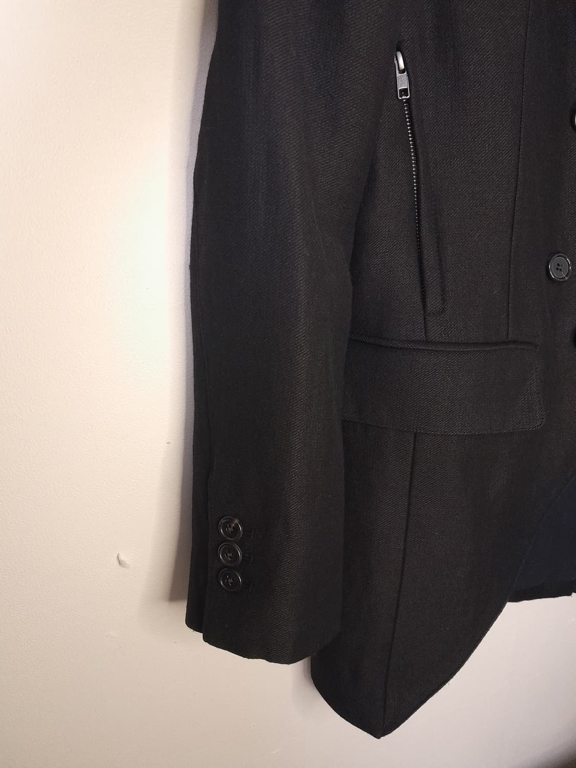 앤드뮐미스터 블랙 밀리터리 울 테일러링 자켓 S/97정도 상품이미지7