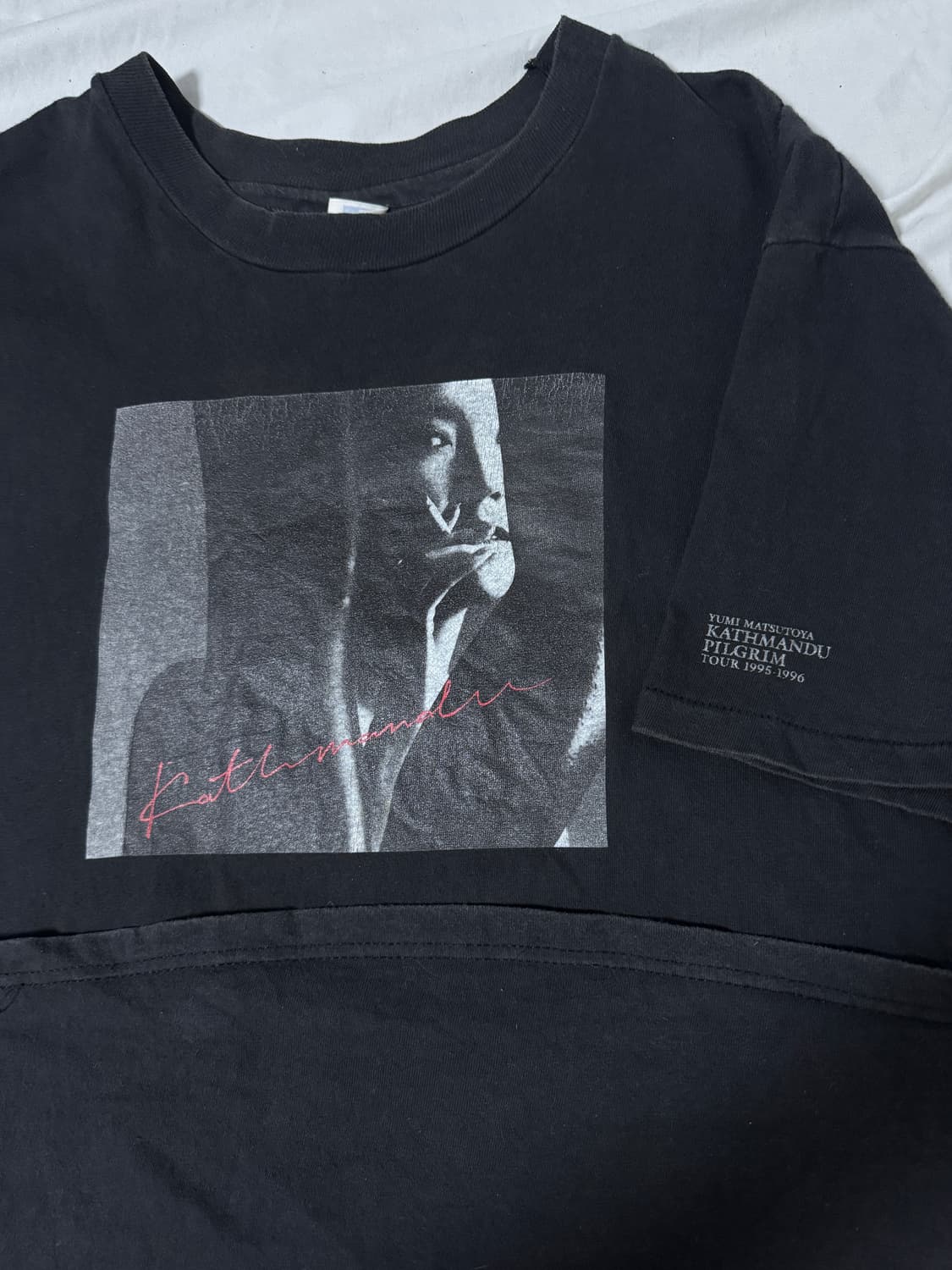 usa 마츠토야 유미 카트만두 필그림 투어 95 96 티셔츠 아라이 유미 상품이미지1