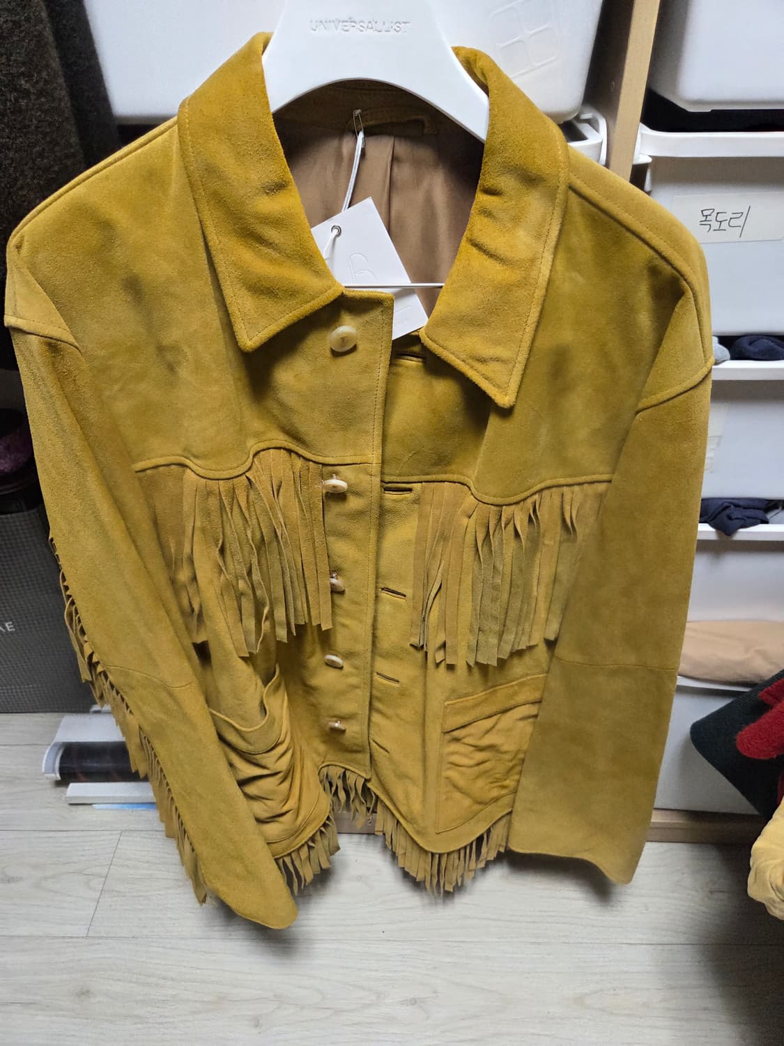 브라운야드 레더자켓 상품이미지1