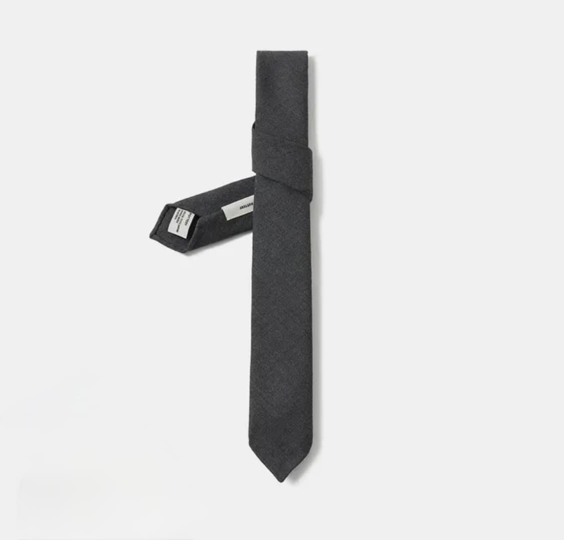 포터리 슬림타이 ( 미드 그레이 ) 상품이미지1