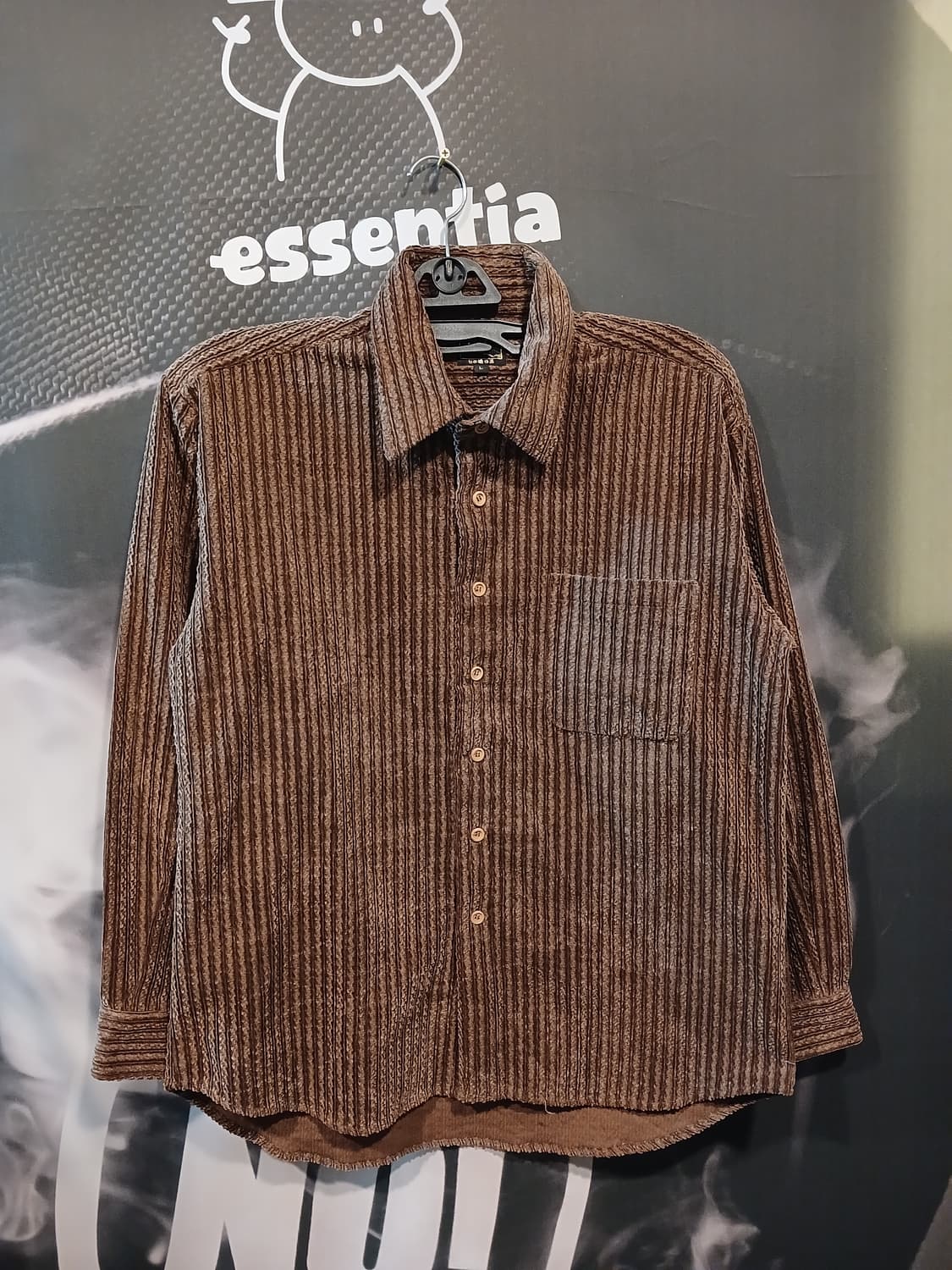 빈티지 코듀로이 브라운 셔츠 상품이미지1