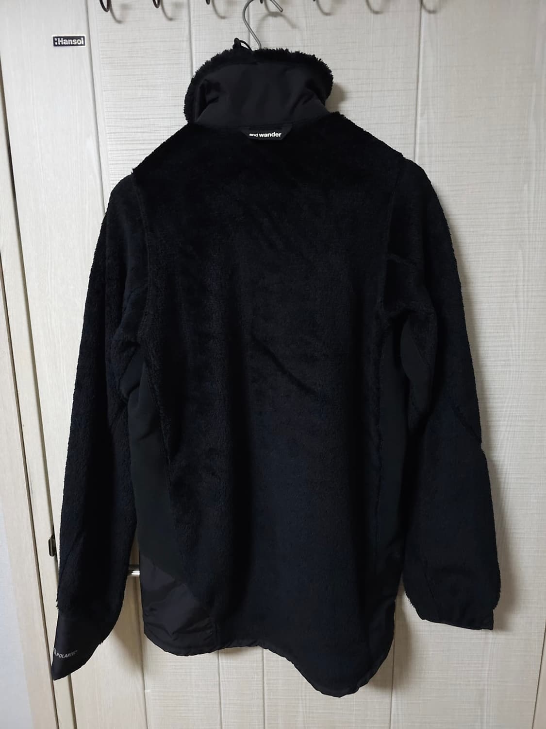 앤드 원더 하이 로프트 플리스 자켓 [블랙 XL 사이즈] 상품이미지2