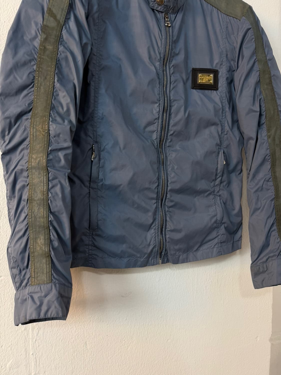 돌체앤가바나 레더 트림 나일론 자켓  상품이미지4