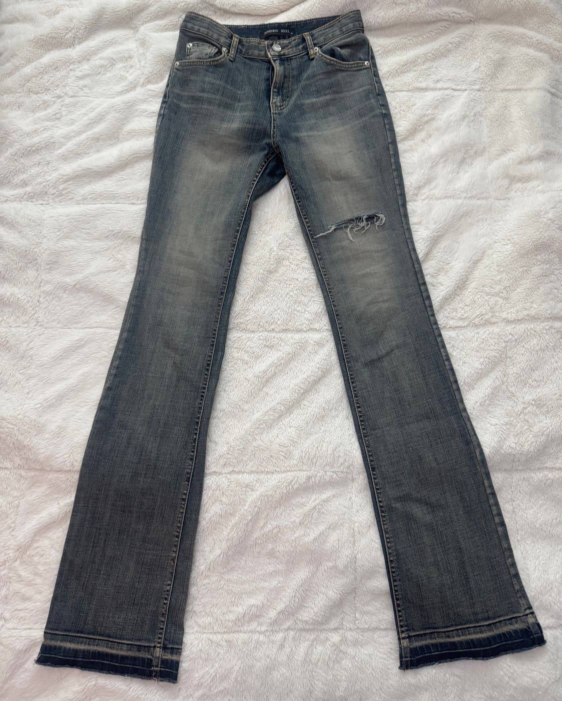 보헤미안서울 부츠컷 데님 팬츠 M 상품이미지2