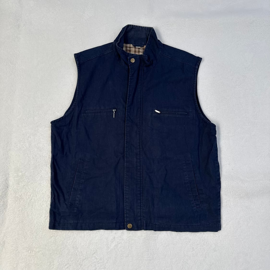 L 빈티지 포켓 워크 베스트 0303T 상품이미지1