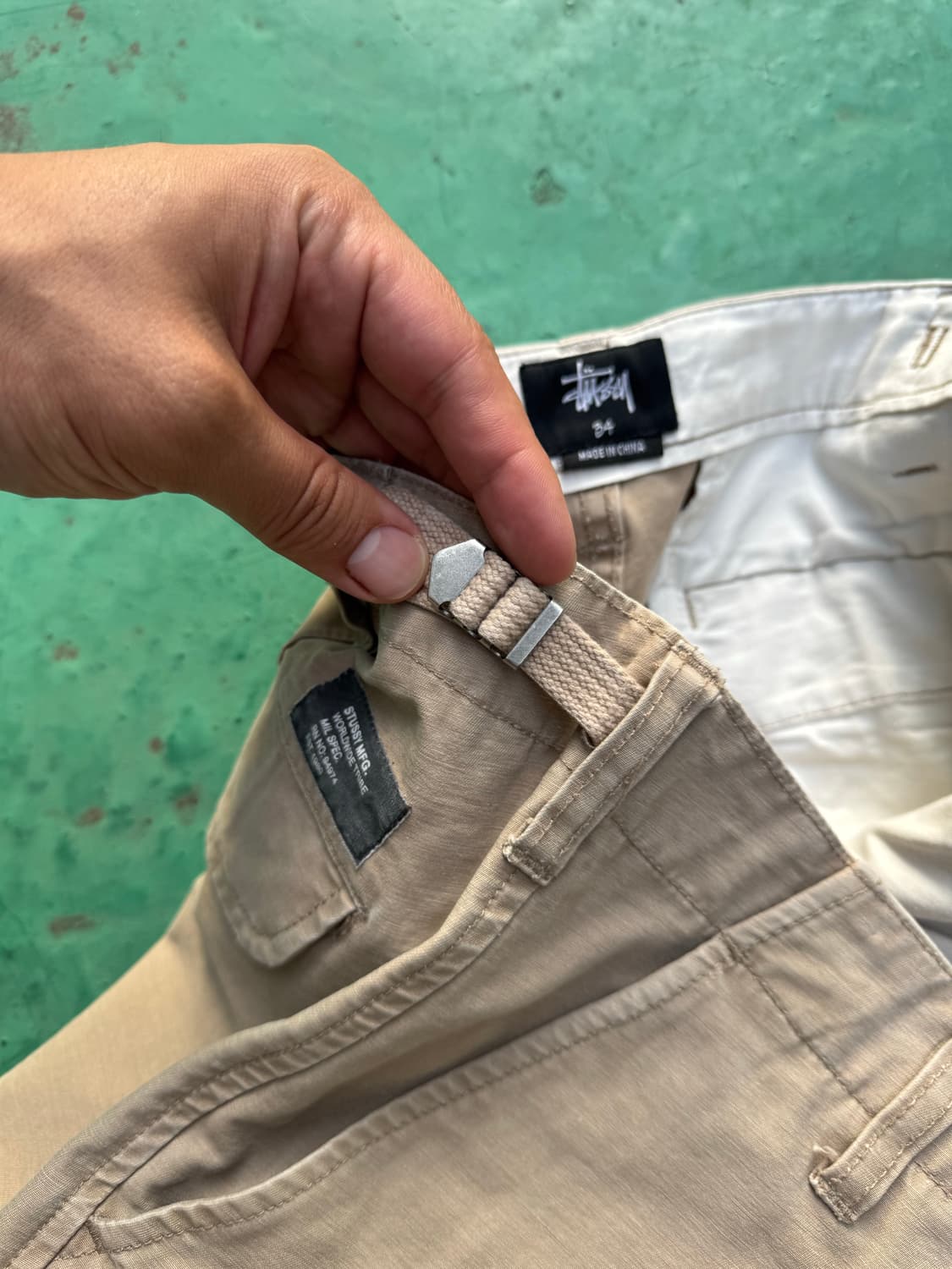 00s Stussy Cargo Shorts  상품이미지6