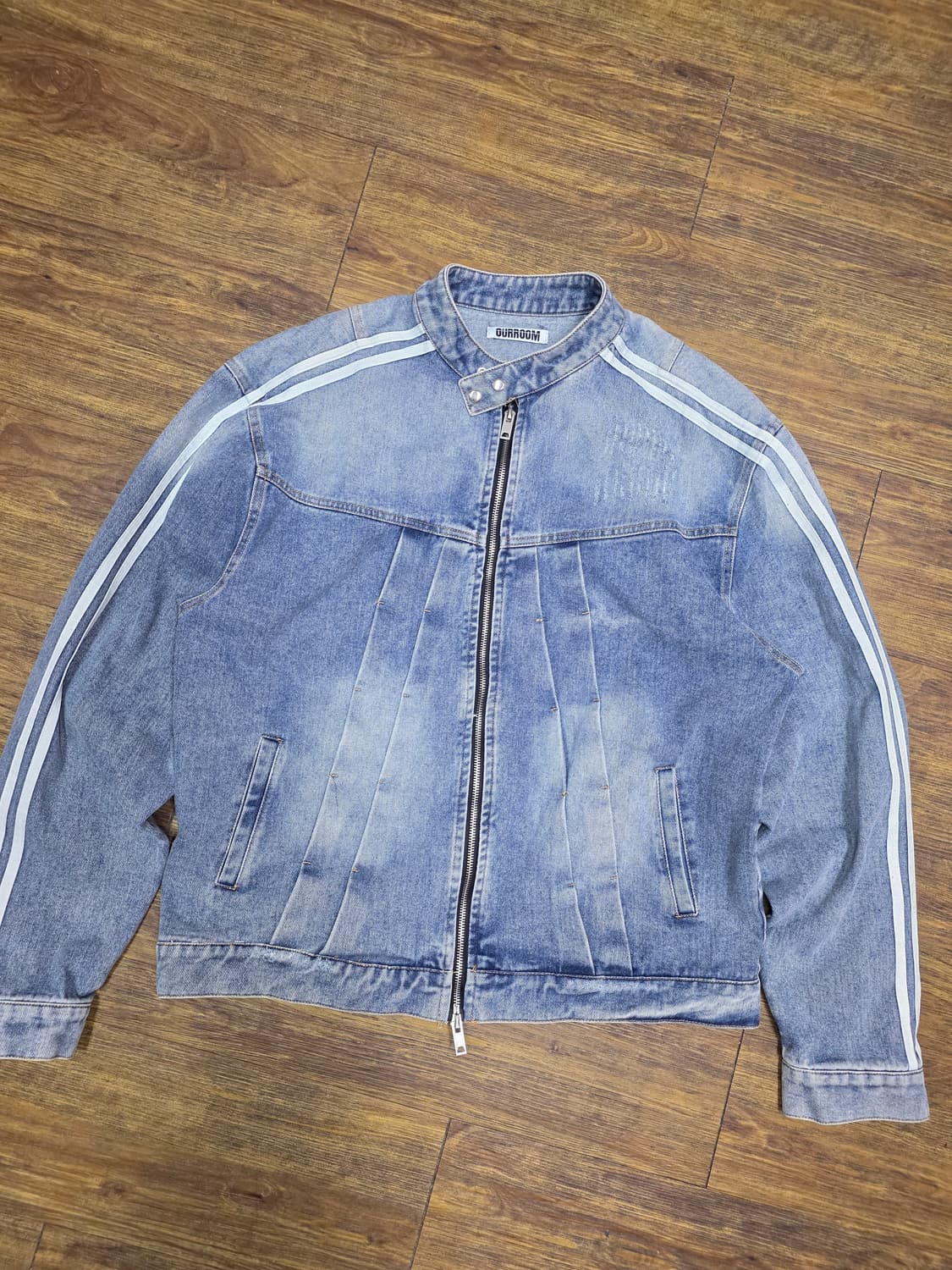 아워룸 라이더 데님자켓 상품이미지1