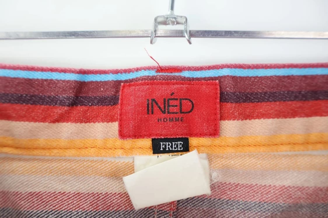 INED 스트라이프 팬츠 상품이미지7