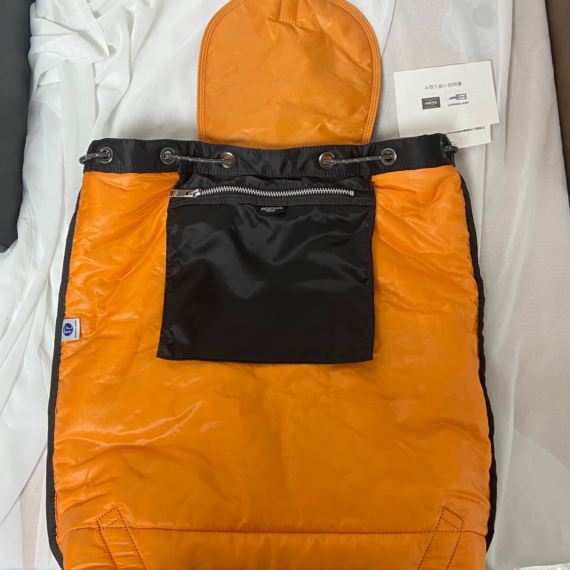 미사용급)PORTER 포터 탱커 백팩 럭색 지퍼형 상품이미지8