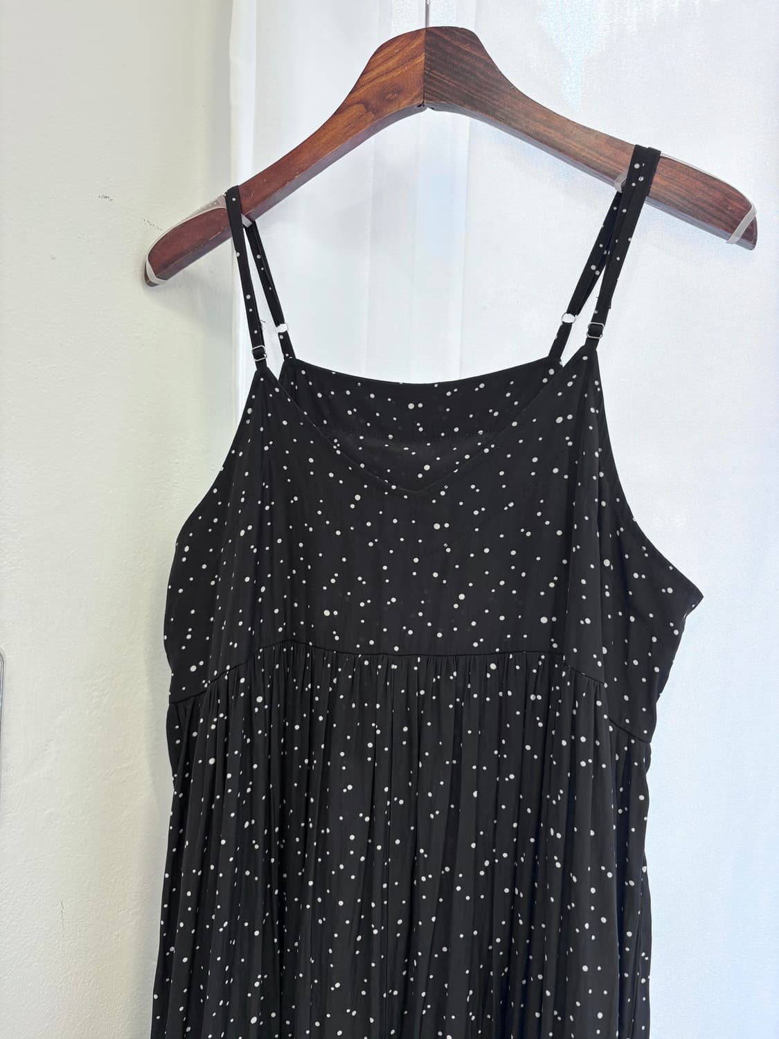 terawear emu x Lutique&omi 블랙 도트 슬립원피스 M 상품이미지2
