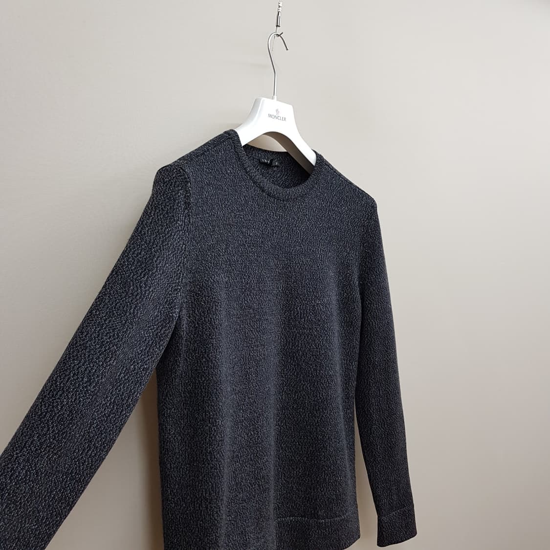 띠어리 THEORY 메리노울 라운드 니트 M사이즈 상품이미지3